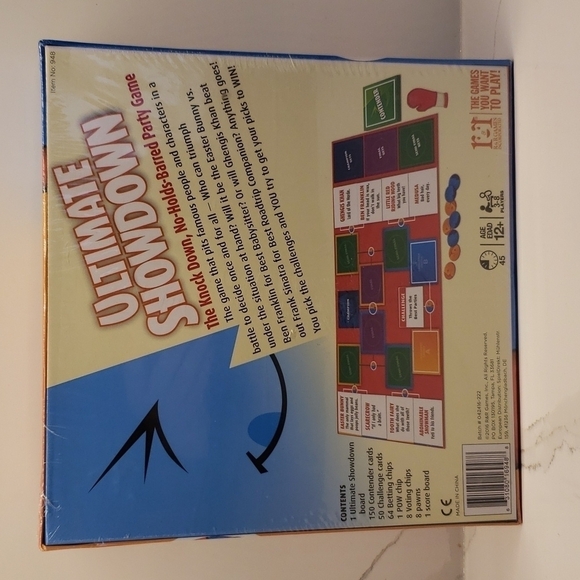 NIB R&R Games Ultimate Showdown Board Game Party Game Ages 12+ 3-8 Players 10.7 - Picture 2 of 6
